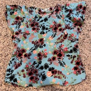 Downeast Floral Blouse
